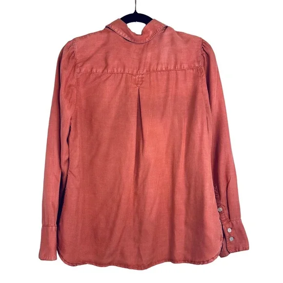 Chicos Womens long Sleeve Blouse Size 8-10 - Picture 2 of 3